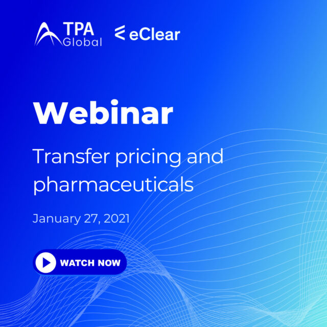 Transfer pricing and pharmaceuticals