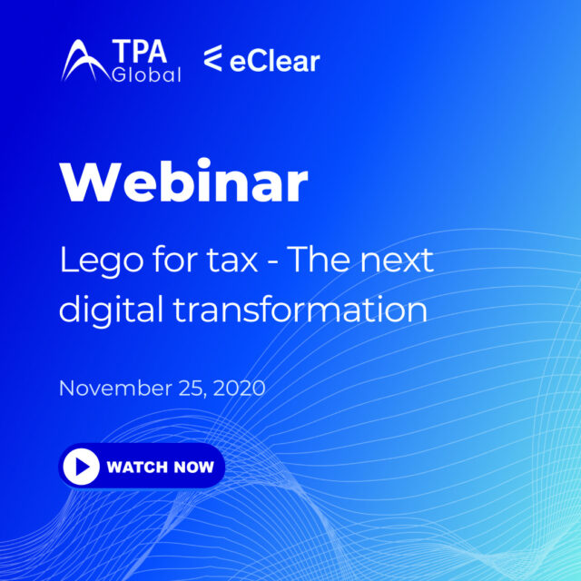 Lego for tax - The next digital transformation