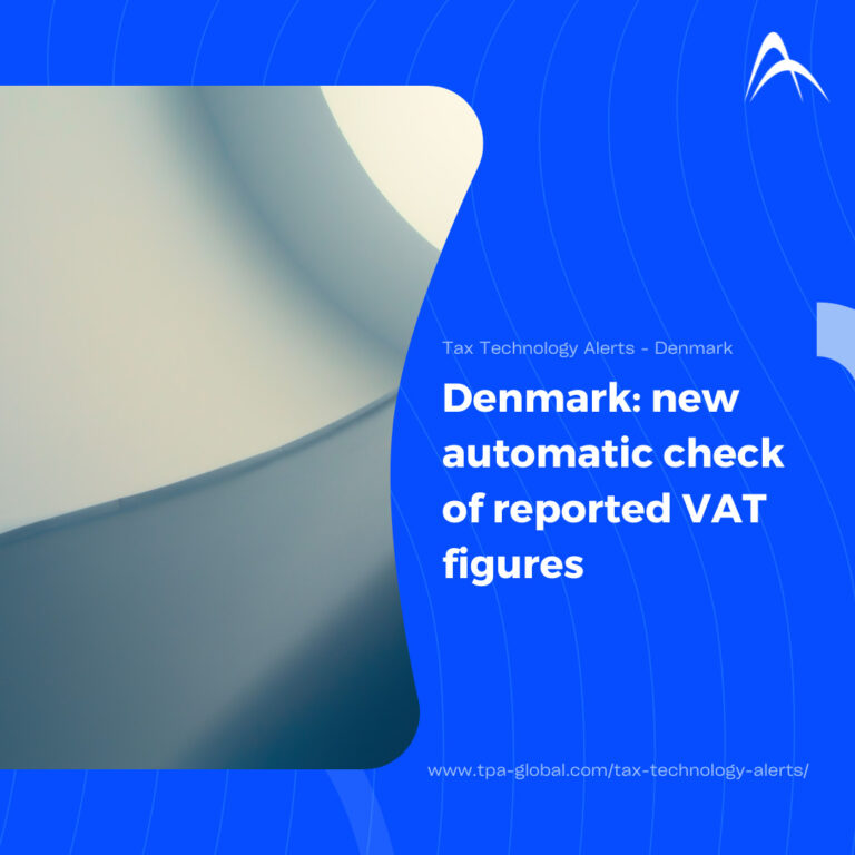 New automatic check of reported VAT figures