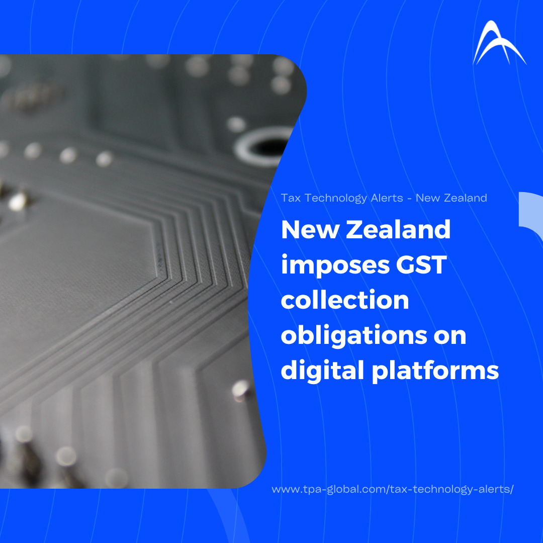 New Zealand imposes GST collection obligations on digital platforms