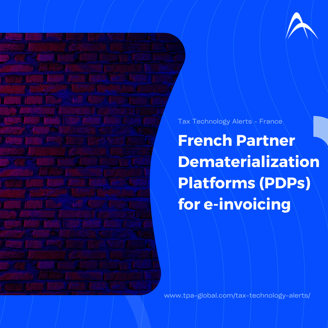 French Partner Dematerialization Platforms (PDPs) for e-invoicing