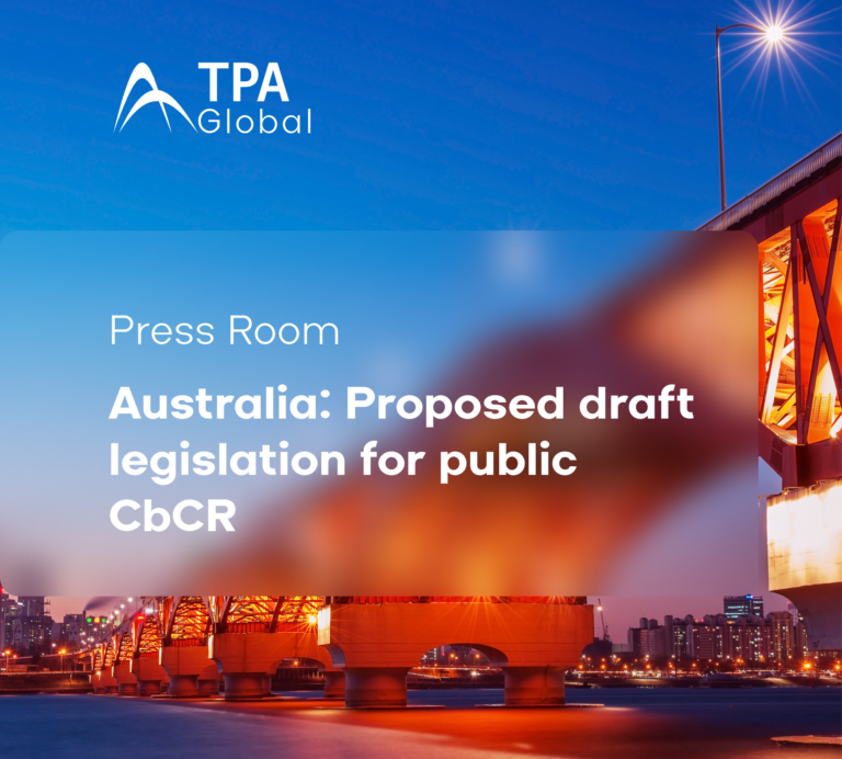 Australia: Proposed draft legislation for public CbCR