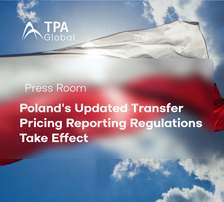 Poland's flag - Transfer Pricing Reporting Changes