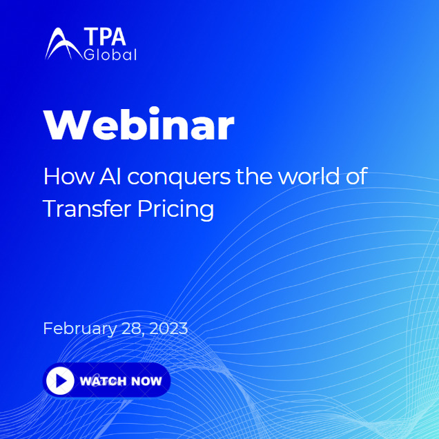 How AI conquers the world of Transfer Pricing